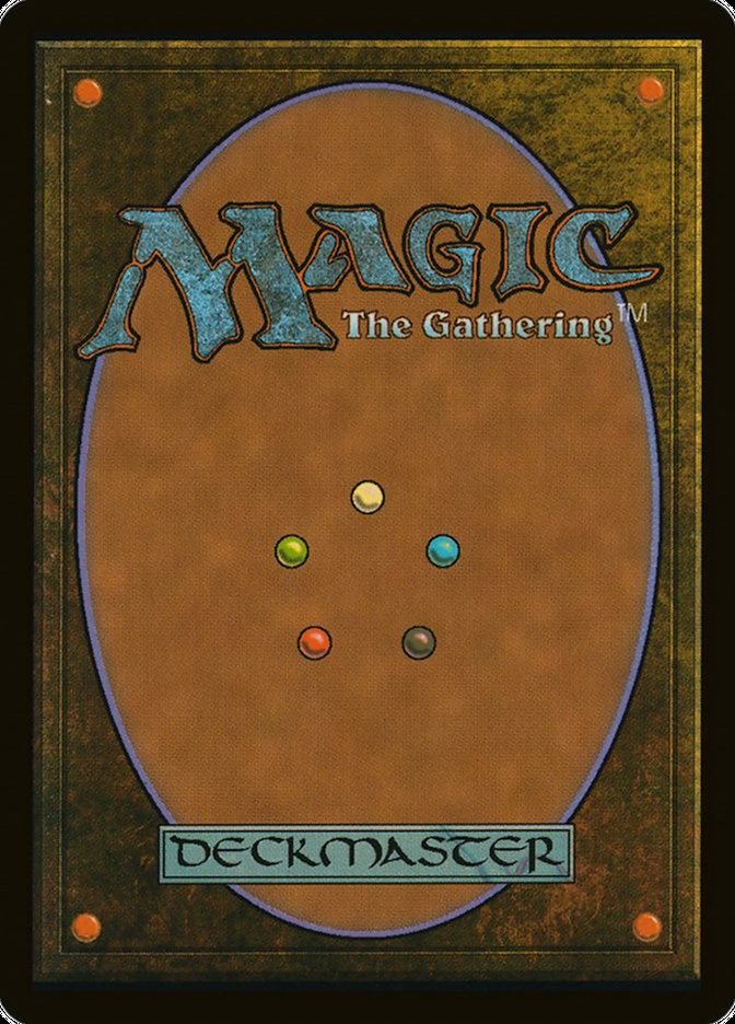 Back of a Magic card 